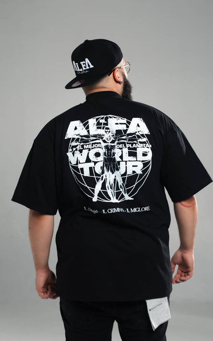 El Alfa “El Mejor del Planeta” Oversized Tour T-Shirt – Exclusive Edition