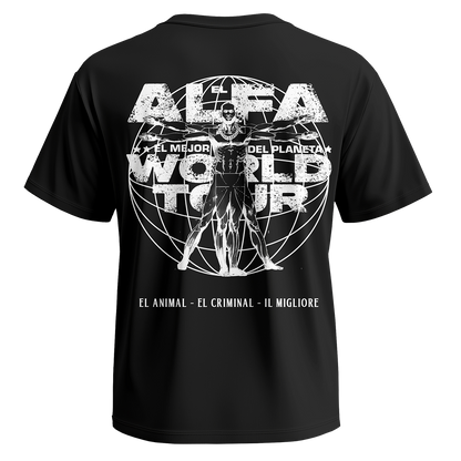 El Alfa “El Mejor del Planeta” Oversized Tour T-Shirt – Exclusive Edition